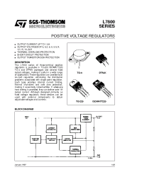 Datasheet L7806CV производства STMicroelectronics